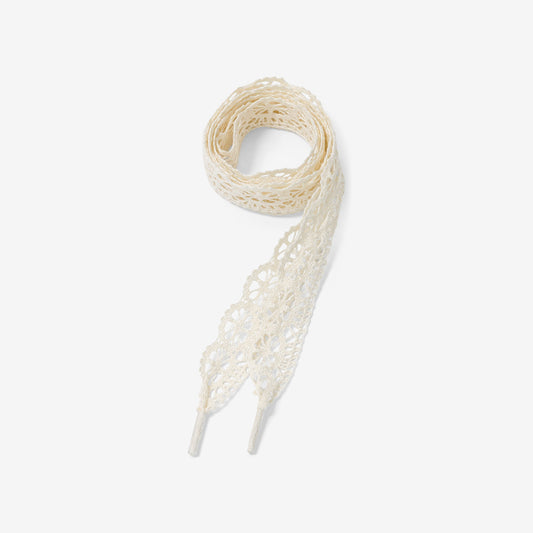 Lacets - Dentelle - Blanc